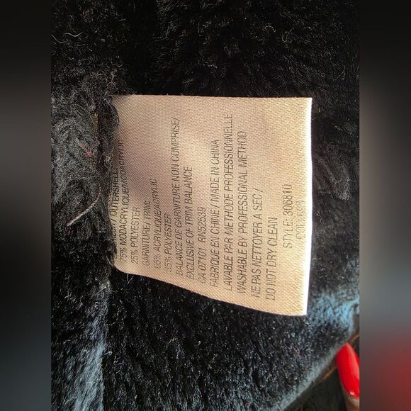 Vtg Brown Faux Suede Fur Hooded Full Length Long Afghan Penny Lane Coat Sz M - Picture 10 of 16